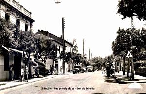 162- Zeralda - Rue principale et Hotel de Zeralda